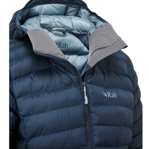 Women's Rab Cirrus Alpine Insulated Jacket, Size Medium, Tempest Blue, NWT - Picture 6 of 11